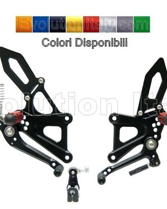 Pedane Arretrete Racing per HONDA