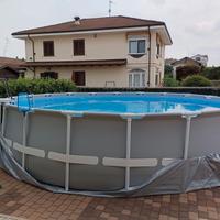 Piscina rotonda Prisma Frame 610x132 cm