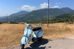 Vespa px125 1º serie 1979 ganci esterni