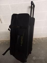 Borsa da viaggio Head Freeride Nero Trolley