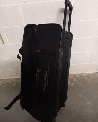 Borsa da viaggio Head Freeride Nero Trolley