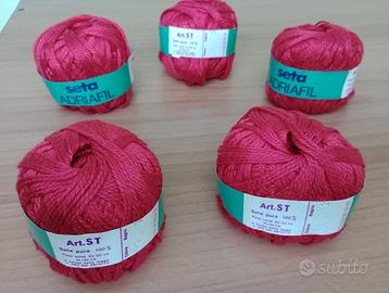 Filato seta Adriafil per maglia