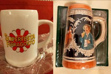 Boccali birra cadauno 5,00 euro