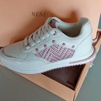 Scarpe Sneaker Casual Donna Sintetico Suola Gomma