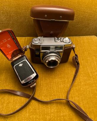 macchina fotografica Agfa silette LK con flash