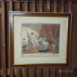 antica stampa francese 