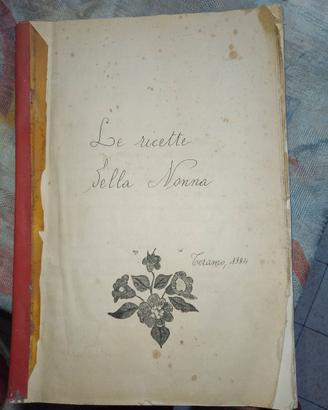 Le ricette della nonna Teramo 1984