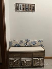 Set ingresso - appendi abiti e panca