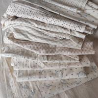 Scampoli di caldo cotone x lavoretti - patchwork