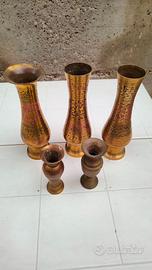 vasi egiziani in metallo