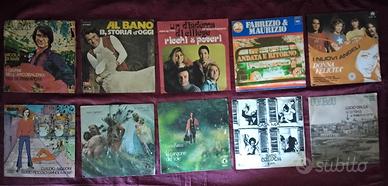 16 Vinili 45 giri Battisti, Baglioni, Dalla