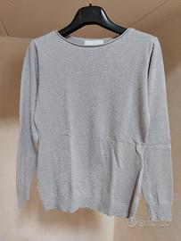 maglioncino manica lunga, tessuto sberluccicante