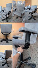 Poltrone ufficio Molteni Mix Afra Tobia Scarpa 8pz