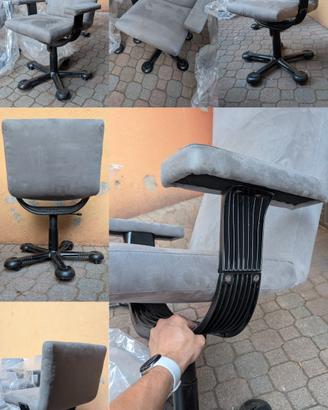 Poltrone ufficio Molteni Mix Afra Tobia Scarpa 8pz