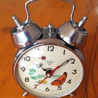 sveglia Orologio gallina Diamond 1960 perfetta 