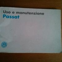 VW PASSAT Libretto uso e manutenzione 1989