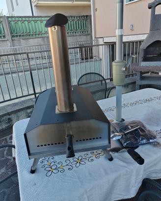 Forno per pizza a pellets