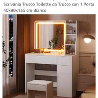 Toeletta da Trucco con Specchio