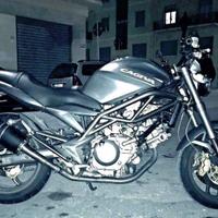 Special Titanium Black Cagiva Raptor 650