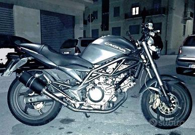Special Titanium Black Cagiva Raptor 650