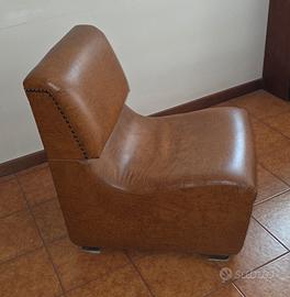 Poltrona similpelle 