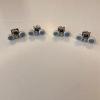 4 Rulli per porta doccia scorrevole