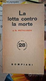 Libro vintage La lotta contro la morte