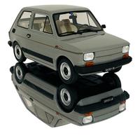 Fiat 126 Personal 4 650 Silver 1:18 Laudoracing
