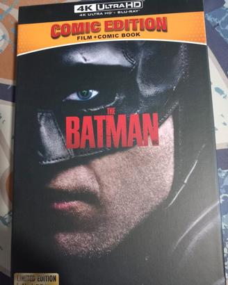 The Batman 4k Blu Ray Comic Edition