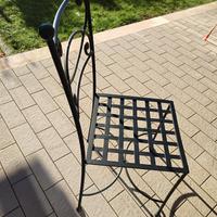 6 sedie in ferro battuto perfette!!