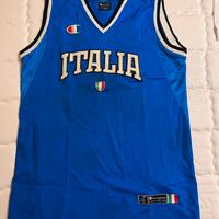 Canotta basket nazionale italiana