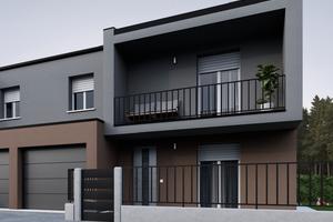 Villetta Bifamiliare Su Due Piani