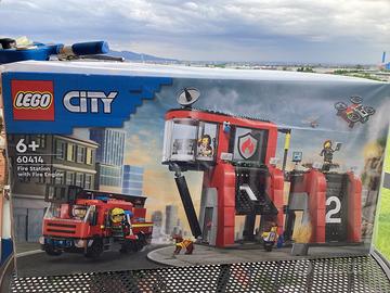 LEGO CASERMA DEI POMPIERI 60414 NUOVA CON SIGILLI