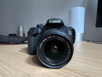 Canon Eos 2000D + kit 18/55
