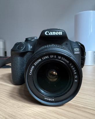 Canon Eos 2000D + kit 18/55