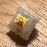 70 switch GATERON Milky yellow 5 pin