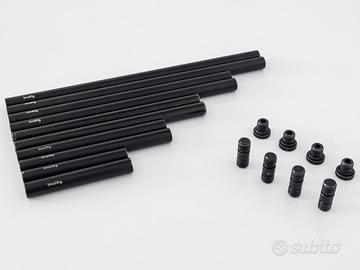 SMALLRIG Set di aste con connettori e tappi
