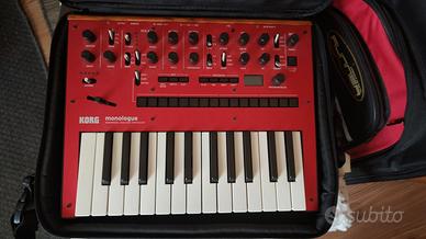 Korg Monologue Red (Rosso) – Come Nuovo