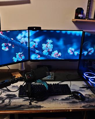 POSTAZIONE STREAMING/GAMING COMPLETA
