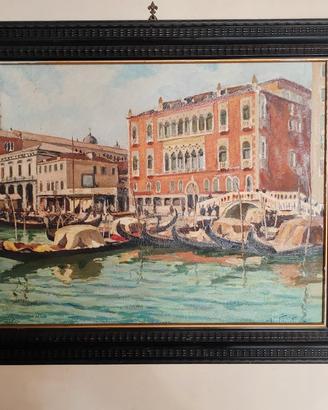 Quadro antico Hotel Danieli Venezia 