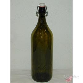 100 bottiglie fondo marrone 