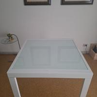 Tavolo da pranzo allungabile in vetro