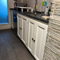 Cucina legno massello.