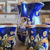 Ceramica di Caltagirone-brocca e brocche