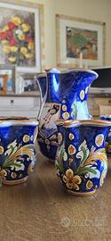Ceramica di Caltagirone-brocca e brocche