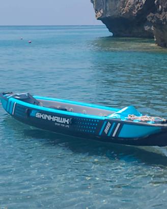 Kayak Skinhawk Premium gonfiabile 385 x 85 cm