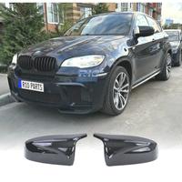 GUSCI SPECCHIO BMW E70 E71 E72 LOOK M NERO LUCIDO
