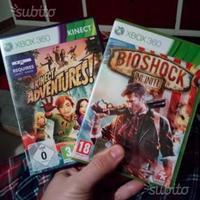 X-box gioco bioshock + kinect adventures