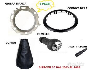 5PEZZI POMELLO E CUFFIA + GHIERA + CORNICE + ADATT