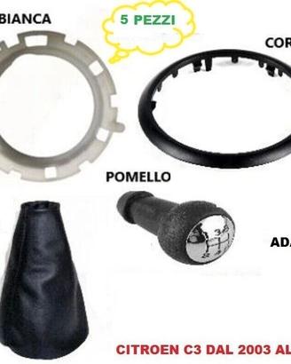 5PEZZI POMELLO E CUFFIA + GHIERA + CORNICE + ADATT